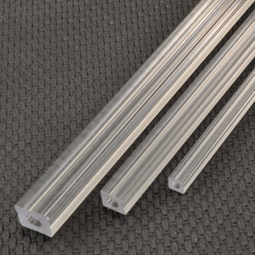 Clear Square Tubing