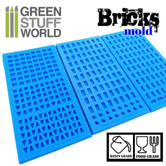 3 X Brick Molds 2