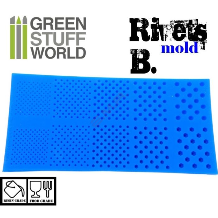 2 X Rivet Molds 2
