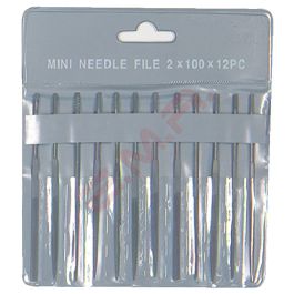 Assorted Mini Files - 12PCS 4" Miniature Files