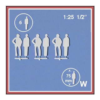 White Silhouette Figures