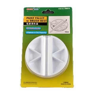Paint Pallets With Brush Rest