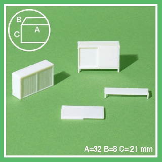 1:50 Scale - 2 Door Cabinet - Large