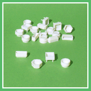 1:50 Scale - Plant Tubs