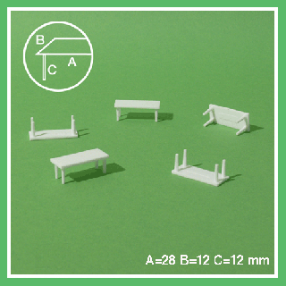 1:50 Scale - Rectangular Table