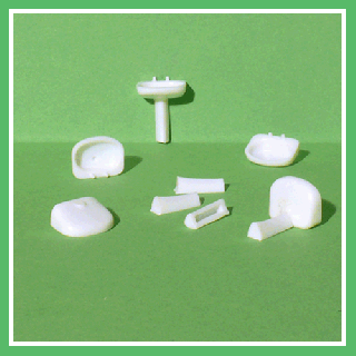 1:50 Scale - Pedestal Sink