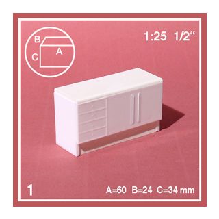 1:25 Scale - Work Top Unit