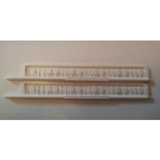 White Silhouette Figures