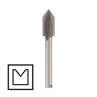 Router Bit V-Groove 6.4mm