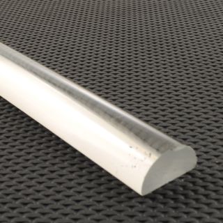Acrylic Half Round Rod