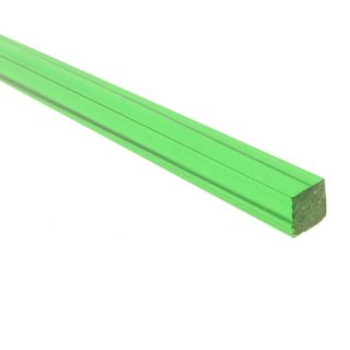 Square Rod - 6mm Transparent Green