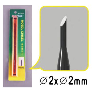 Model Chisel round tip 2mm