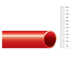Red Pipe 25.4mm