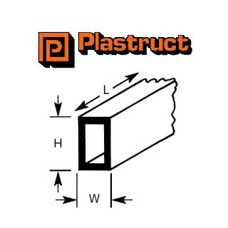 Styrene Rectangular Tubing