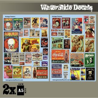 W.D Vintage Posters