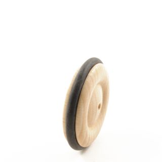 Wooden Model Wheels With Rubber Tyres