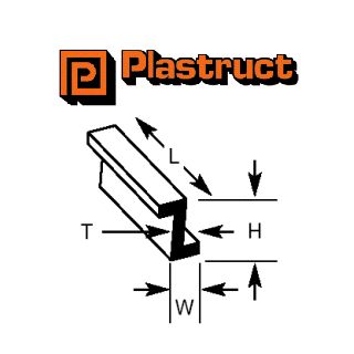 Use for bracing or brackets when constructing models of steel structures.